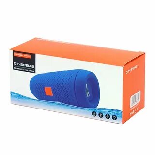 Bluetooth колонка синяя