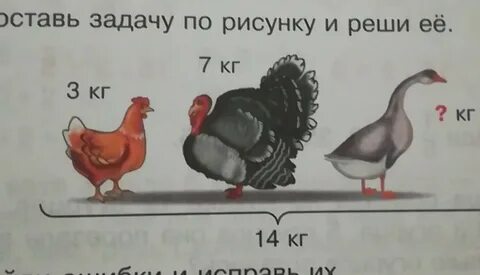 Рассмотри рисунок и реши