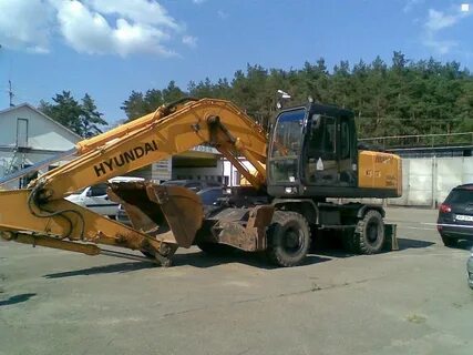 Экскаватор хундай 200
