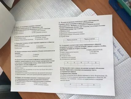 Итоговая контрольная обществознание 8