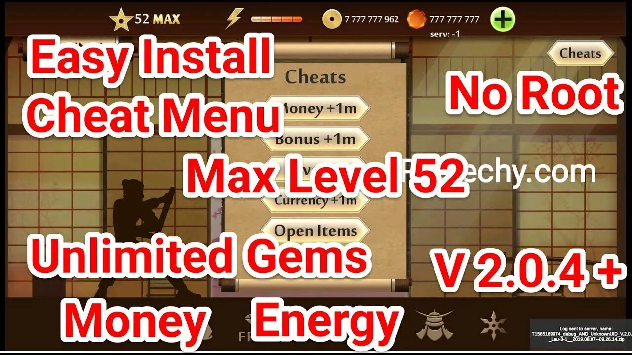 Shadow fight 2 mod menu level max. Shadow fight 2 mod menu.
