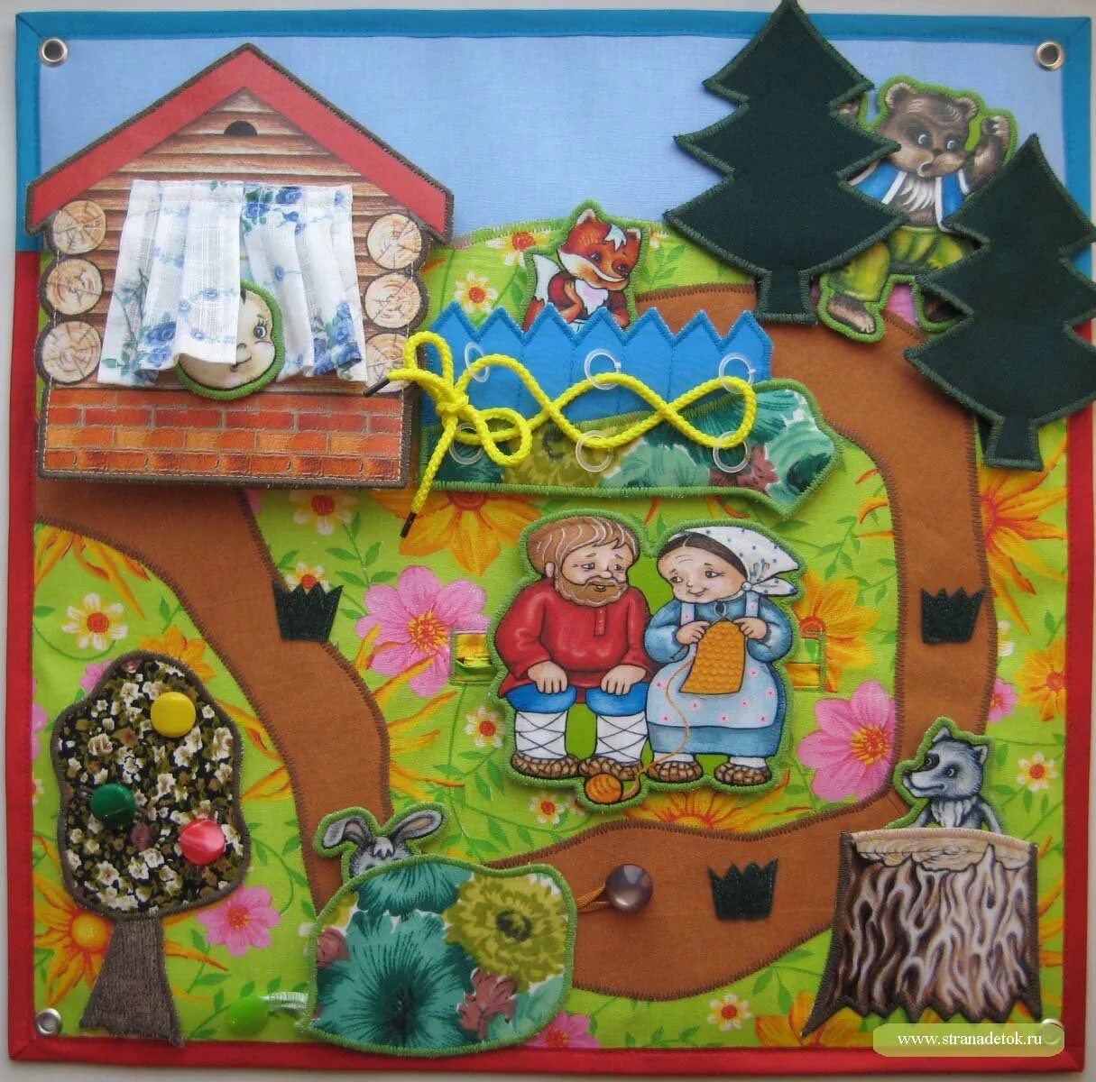 Страна поделок. Пластилин картина у лукоморья дуб зеленый. Декоративно-прикладное творчество в детском саду. Аппликация сказочный домик. Страна поделок.