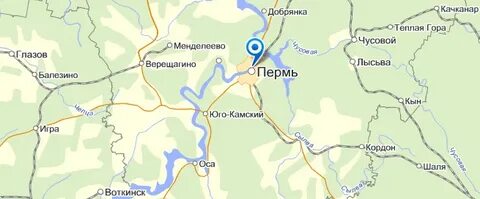 На какой реке расположена пермь