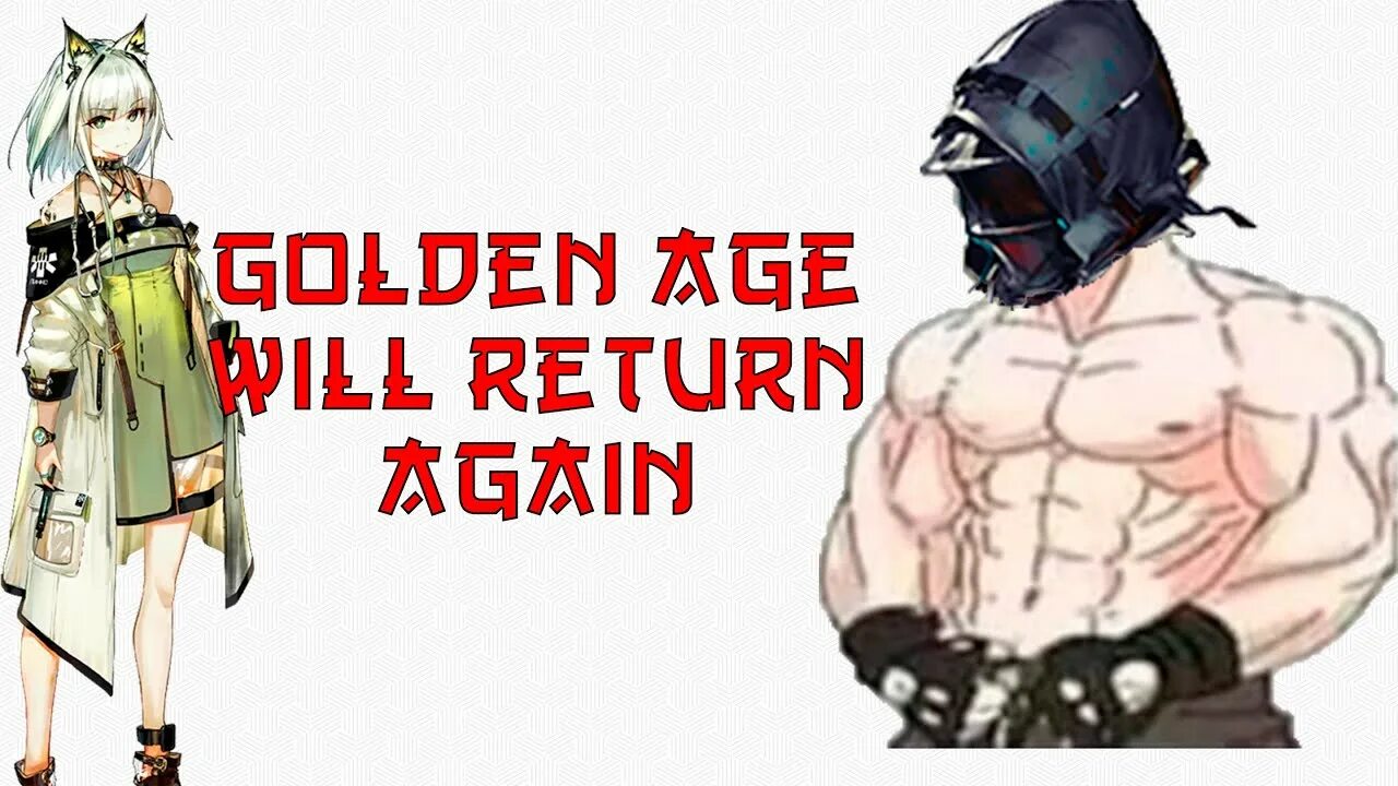Golden age will Return again.