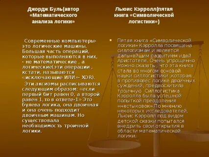 Математический анализ логики