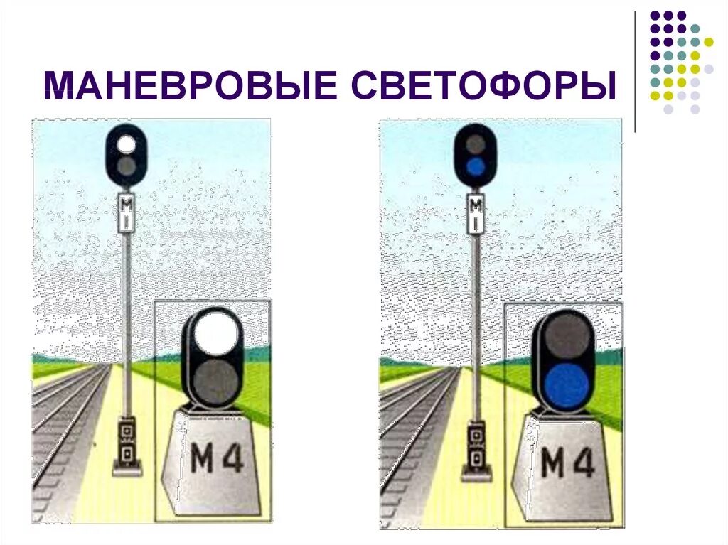 Белый сигнал жд. Маневровый светофор. Маневровые светофоры на ЖД. ЖД светофор. Сигналы светофора на ЖД.