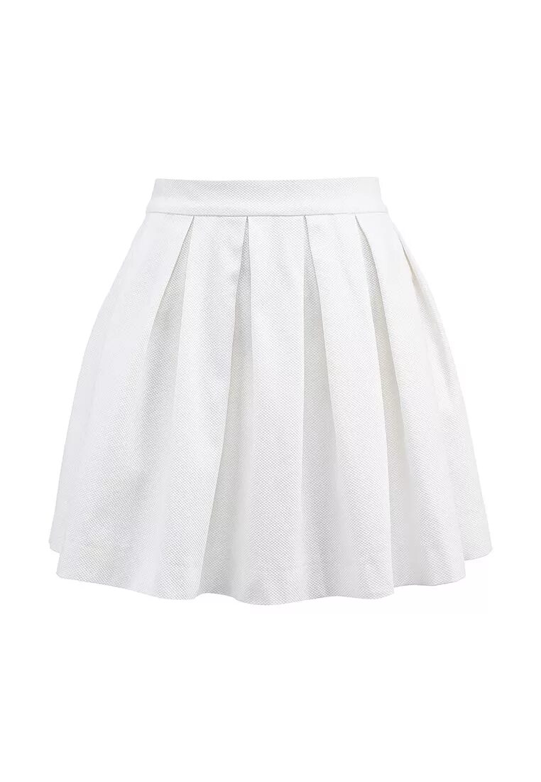 Теннисная юбка Lucky in Love Avant Garde 1.0 High Tech Flounce Skirt - белый - к