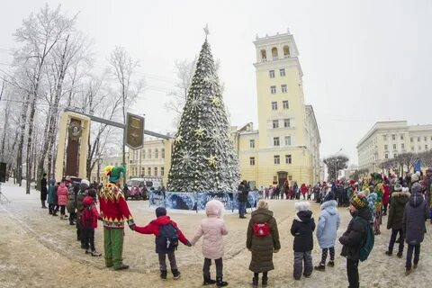 Новый год в смоленской