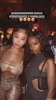 Jordyn Woods Shows Off Her Tits at The Birthday Party (12 Photos + Video). 