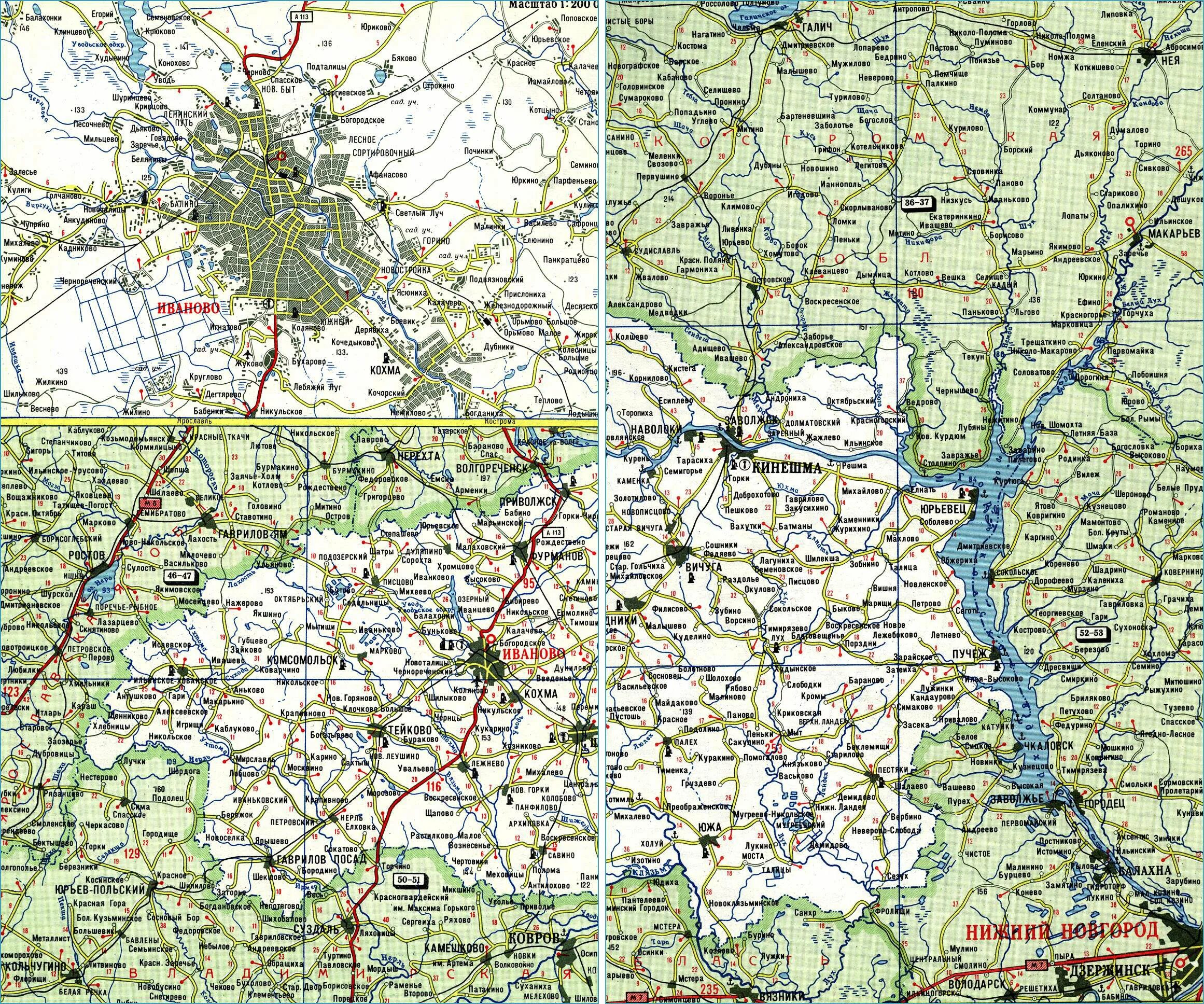 Карта ивановской. Карта дорог Ивановской области. Карта дорог Ивановской обл. Карта Ивановской области автомобильных дорог. Карта автодорог Ивановской области.