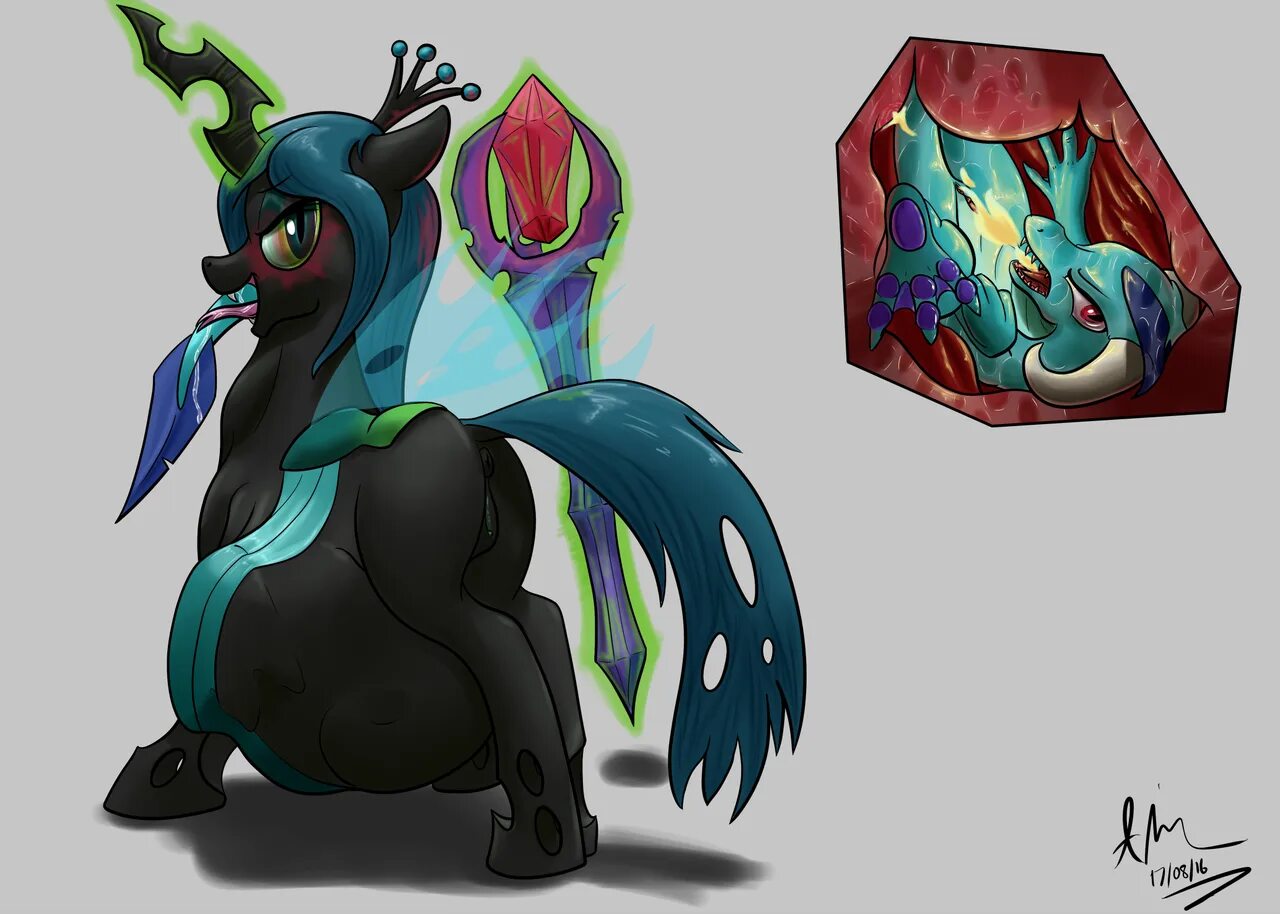 Rule 34 queen. Chrysalis r34. ЧЕЙНДЖЛИНГ r34. Торакс r34. Кризалис r34.