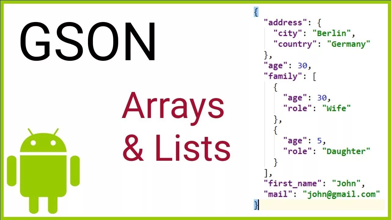 Google code gson. Gson. gson google. java json gson. json array.