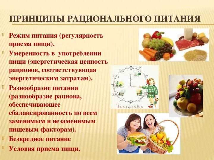 Питание. Норма потребления пищи. Основные приемы пищи. Пищевая пирамида питания. Рацион здорового питания.