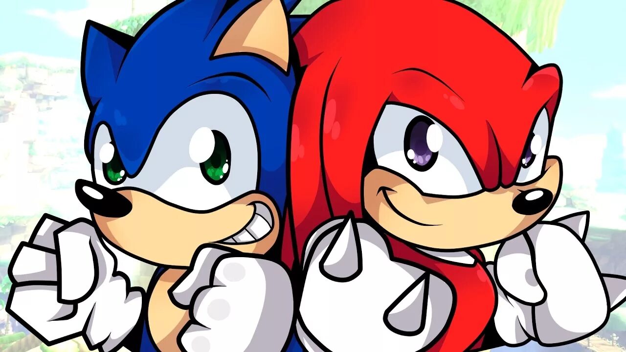 Sonic & Knuckles. НАКЛЗ 01. Красный Соник. Sonic Knuckles игра.