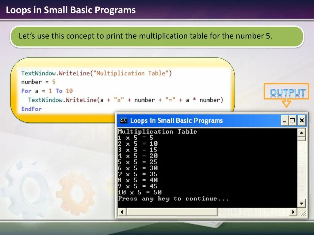 Lets program
