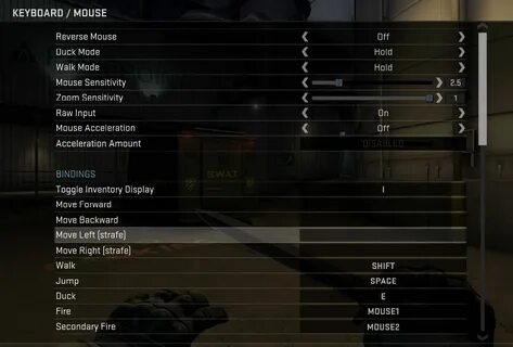 Cs go settings