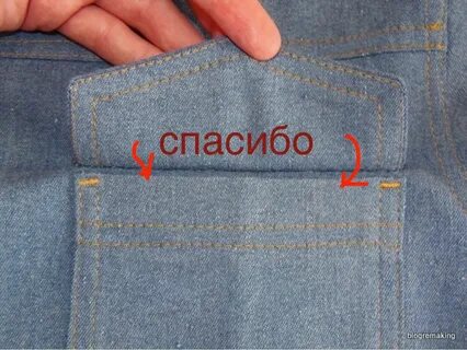 Накладной карман с клапаном