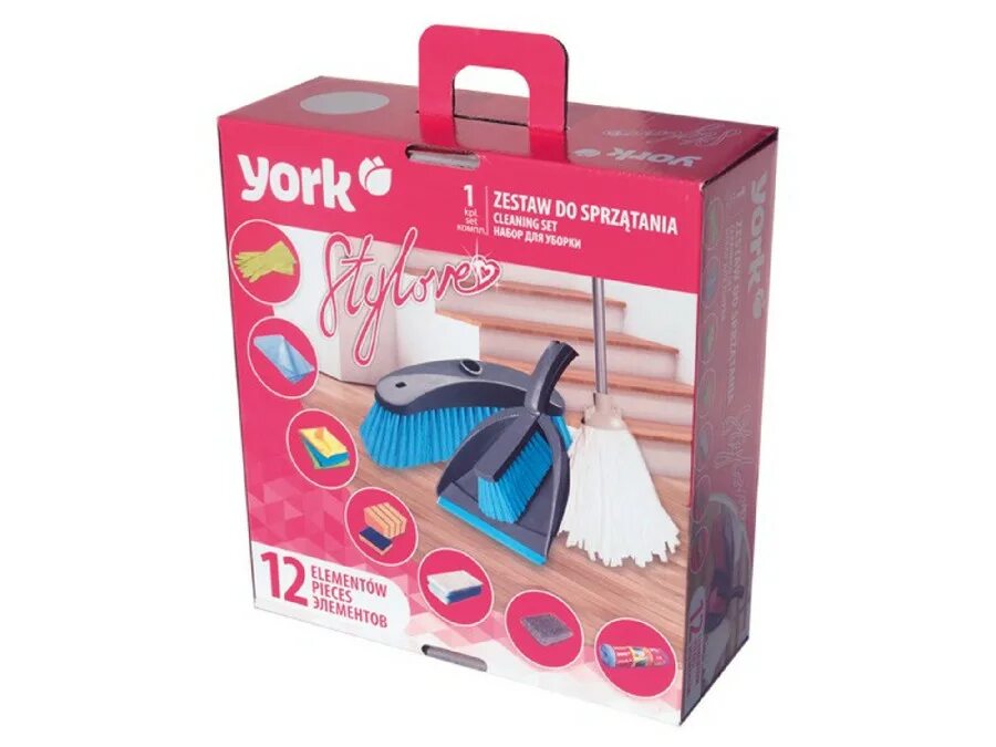 Набор york. Комплект для уборки york c мопом. york стайл 052100. набор для уборки york 072740. набор york 072025.