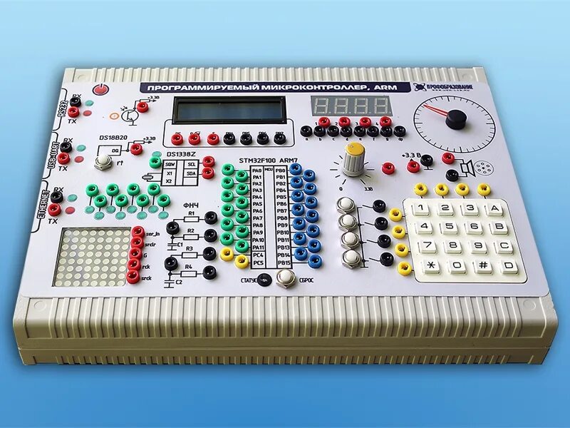 лабораторный стенд «программирование микроконтроллеров» элб-020. набор науробо для сборки роботов. учебный набор программируемых. программируемые устройства. квадрокоптер dji tello edu.
