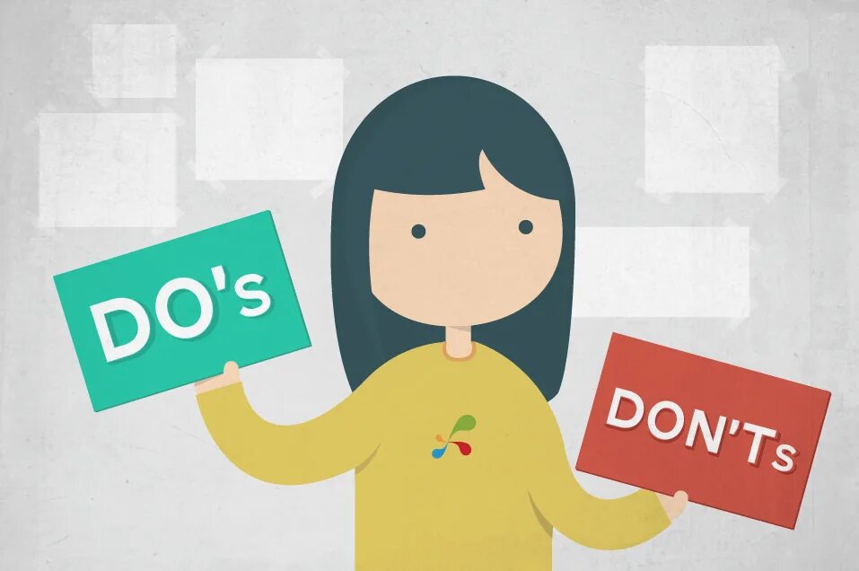 Don t good. Do's and don'TS. Dos and don TS. Картинки dos and donts. Картинка dos and don'TS.