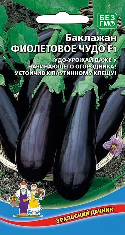 Баклажан фиолетовое чудо описание сорта фото отзывы Баклажан фиолетовое чудо Фитостудия-63.ру