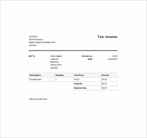 Invoice to me