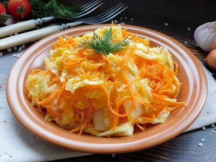 Простой рецепт капусты по корейски