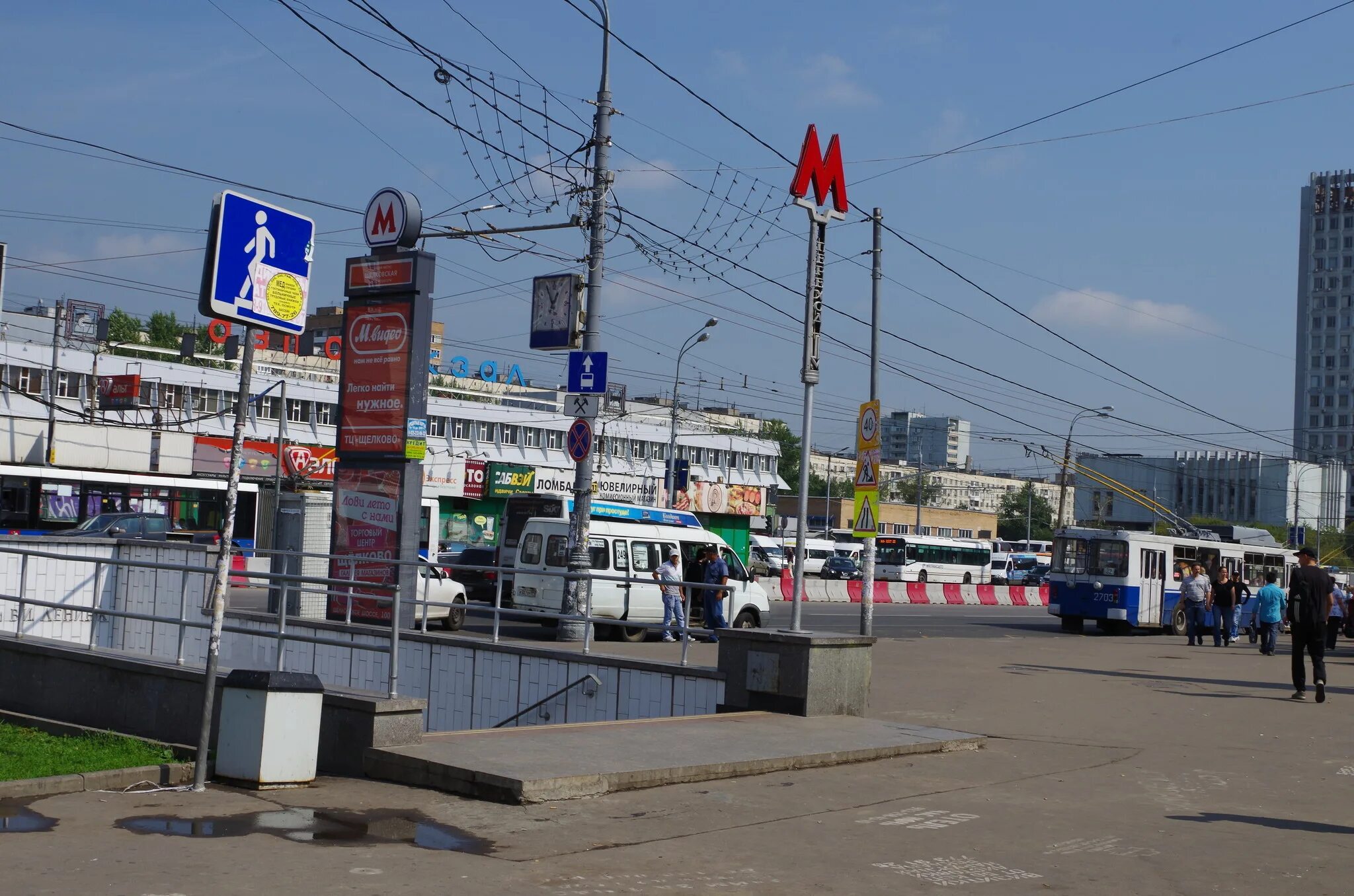 Станция метро Щелковская