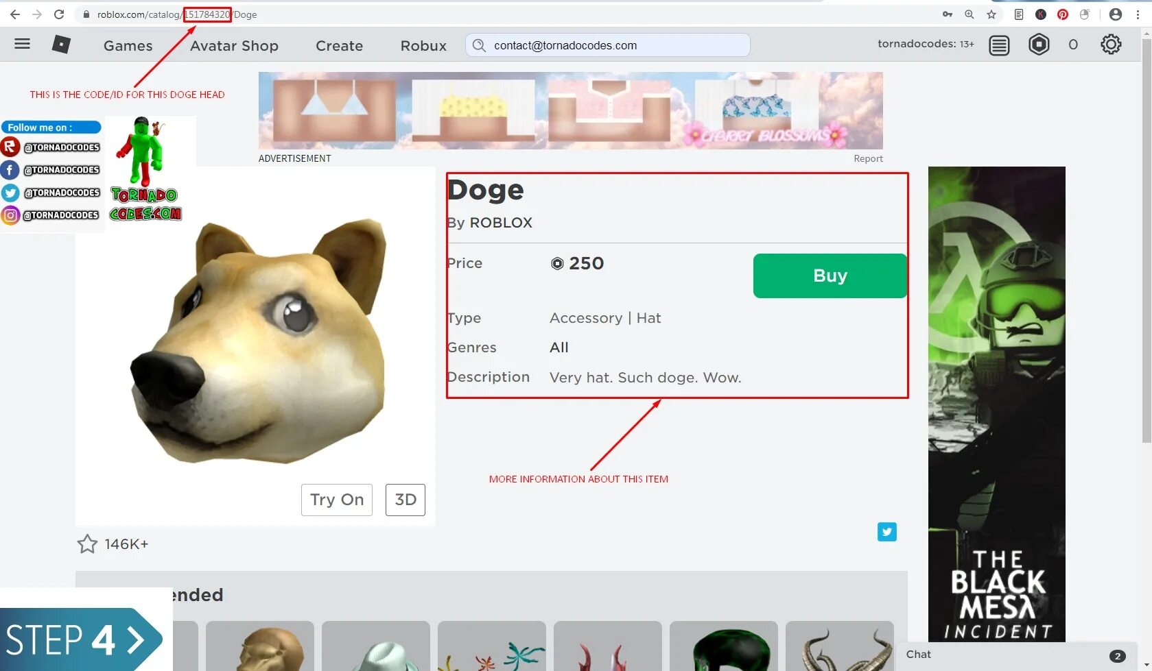 Roblox hat. Roblox catalog ID. Roblox hat ID. Doge ID В РОБЛОКСЕ.