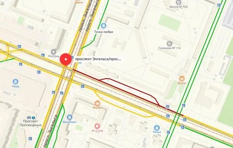 Работа проспект просвещения