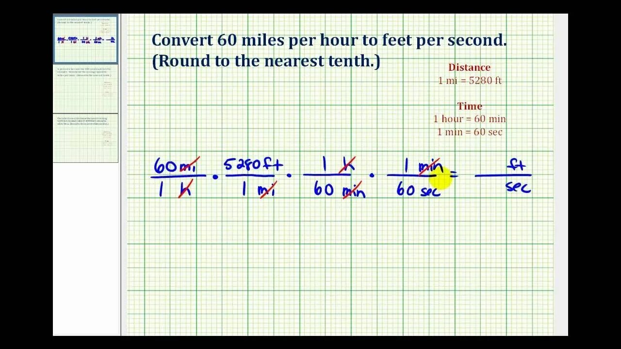 Feet per hour to feet per second. Convert 17ms-1 to kilometers per hour.. Feet to Miles. Ft per sec in mph. Miles per hour