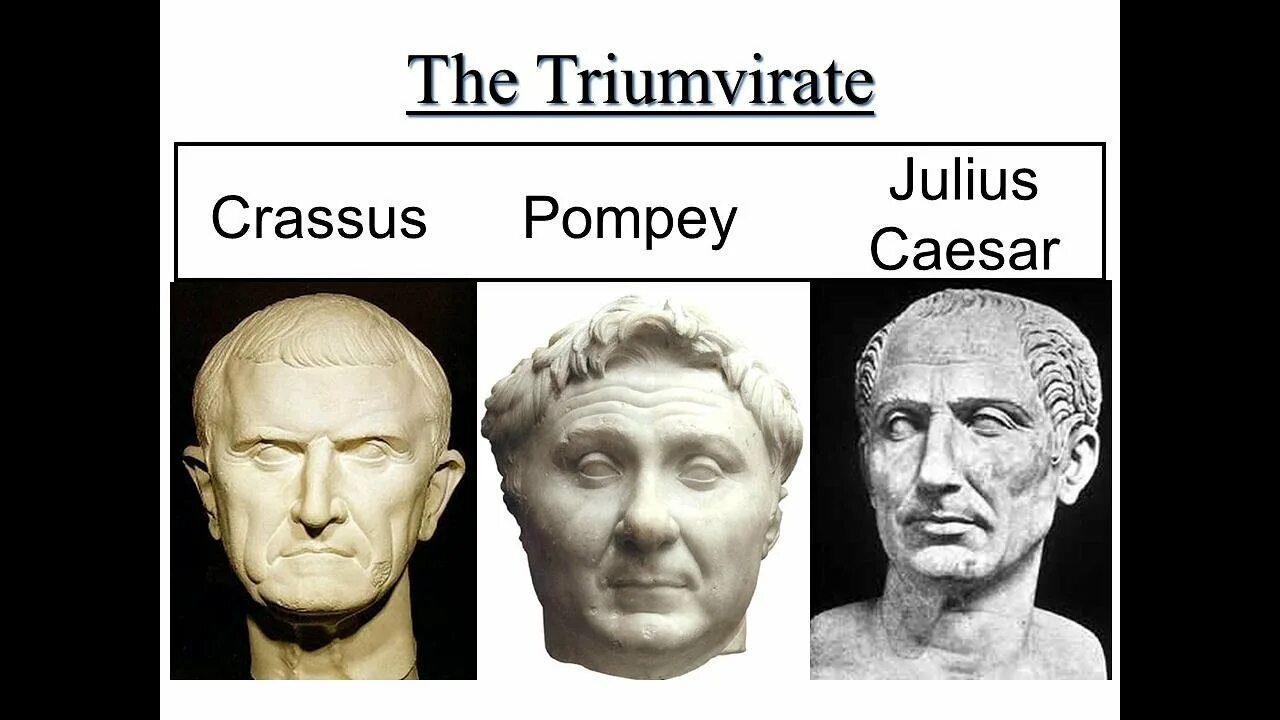 Триумвират в древнем риме. Первый триумвират в Риме. Второй триумвират.