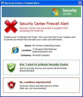 Security alert