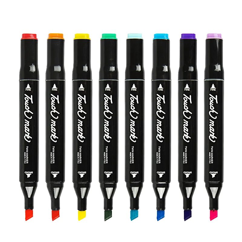 Типы маркеров. Фломастеры для ногтей. Фломастеры для скетчинга. Типы маркеров. Маркеры для скетчинга touch 80 цветов.