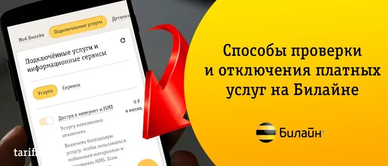 Отключить платные сайты. Отключение платных услуг Билайн. Услуги Билайн. Как отключить услуги на билайне. Подключенные платные услуги.