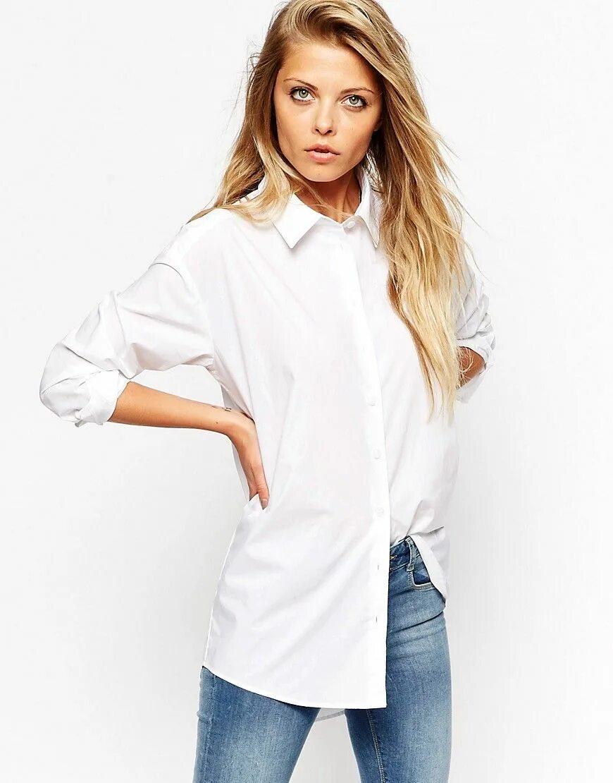 Стильные длинные рубашки. Белая рубашка Асос. Рубашка оверсайз белая ASOS. Рубашка женская оверсайз ASOS.