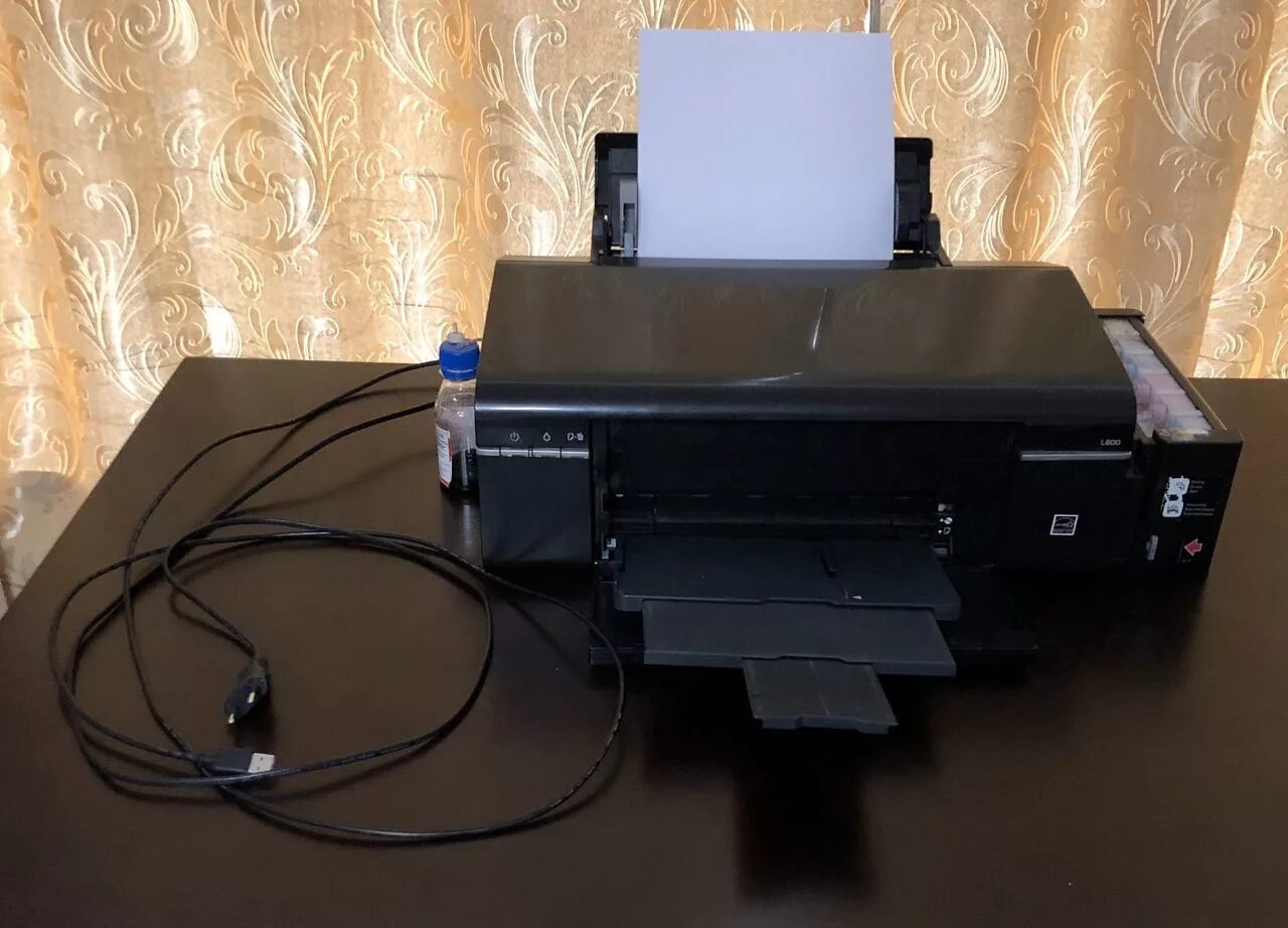 Купить л 800. Принтер Epson l800. Струйный принтер Эпсон л800. Эпсон 800. Принтер Эпсон л 805 комплектация.