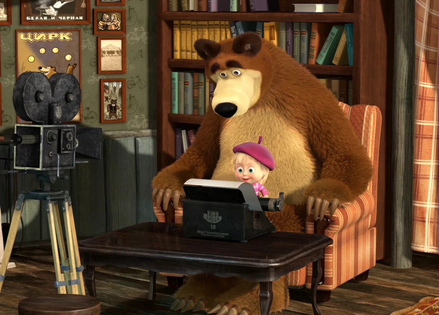 Студия Анимаккорд Маша и медведь. Маша и медведь 2009.