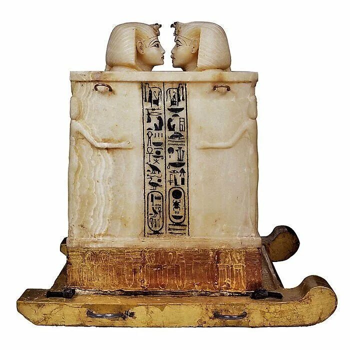 Алебастровый канопы Гробница Тутанхамона. Ковчег фараона Тутанхамона. Гробница Тутанхамона Ковчег. Канопы из гробницы Тутанхамона. Алебастровая ваза маска фараона