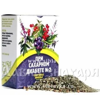 Сбор при сахарном диабете 2
