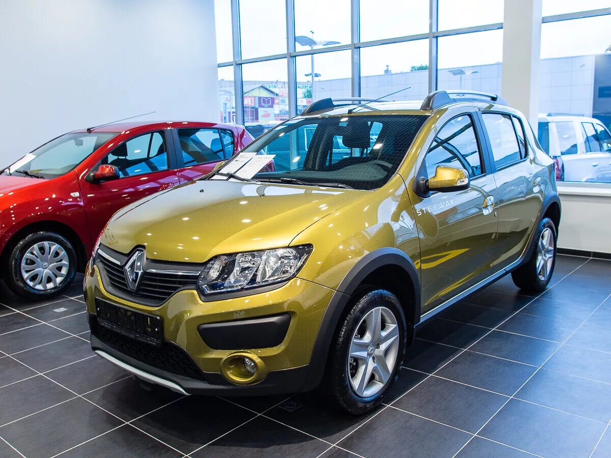 Автомобиль sandero stepway. Рено Сандеро степвей. Renault Sandero Stepway II, 2016. Рено Стандера стоп Вей. Рено Сандеро степвей 2016 года.