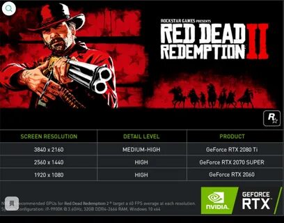 Rdr требования на пк