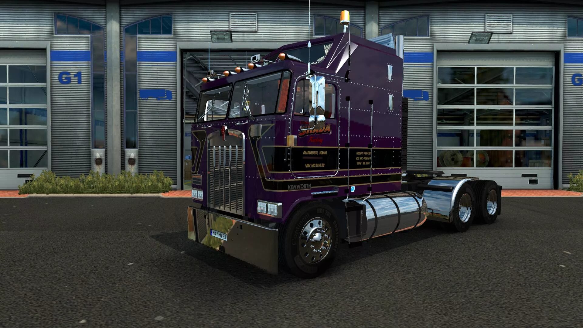 Грузовики для атс 1.49. Kenworth k100 ATS. Kenworth k100e Aerodyne. ATS 1.43 Kenworth k100-e. АТС 2 Кенворт.