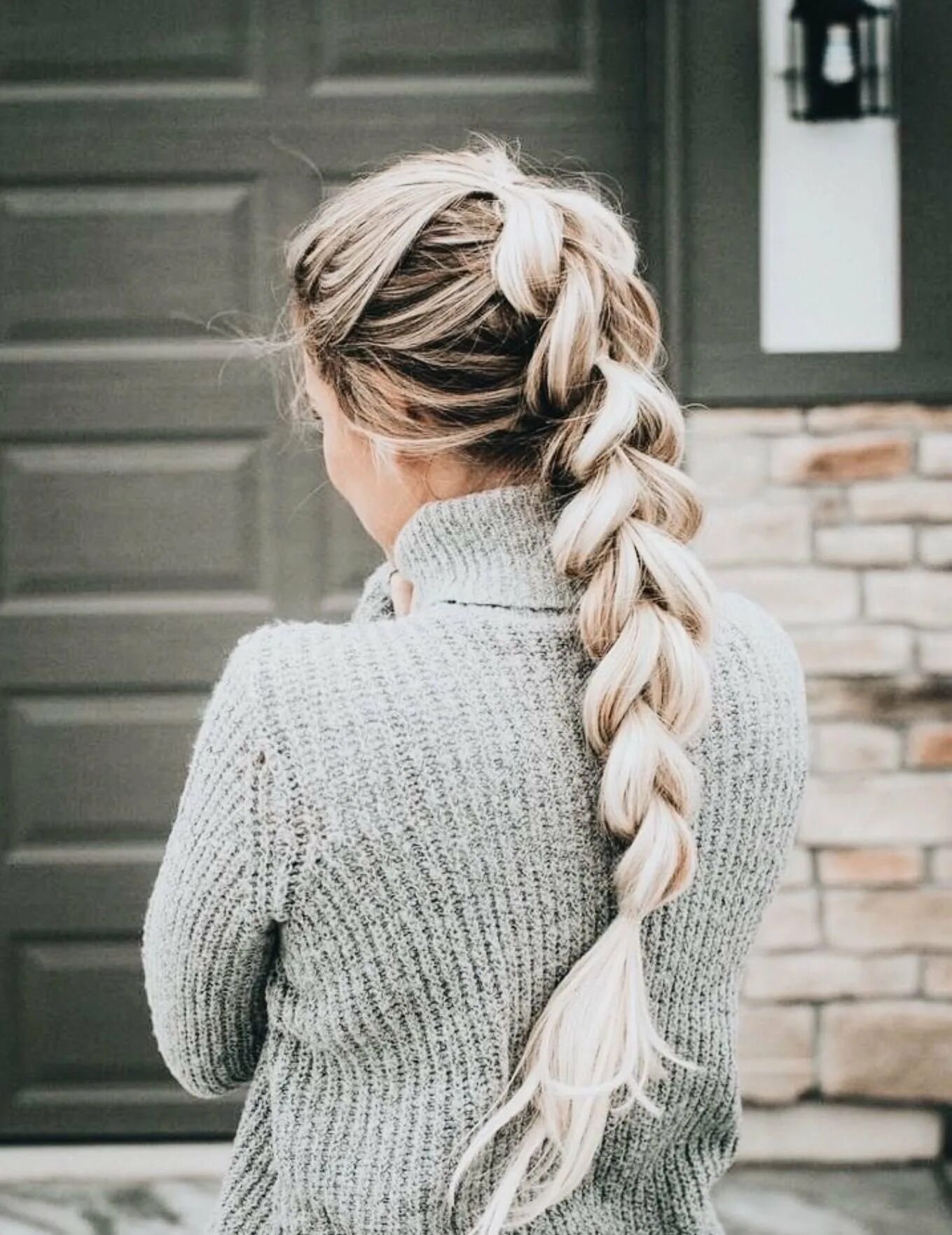 Прическа с косой. Объемные косички на длинные волосы. Французские косы. Пышные косички. Пышные косы.