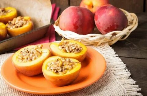 Фаршированные персики