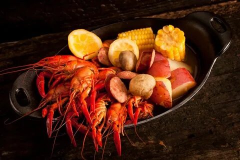 Красные морепродукты