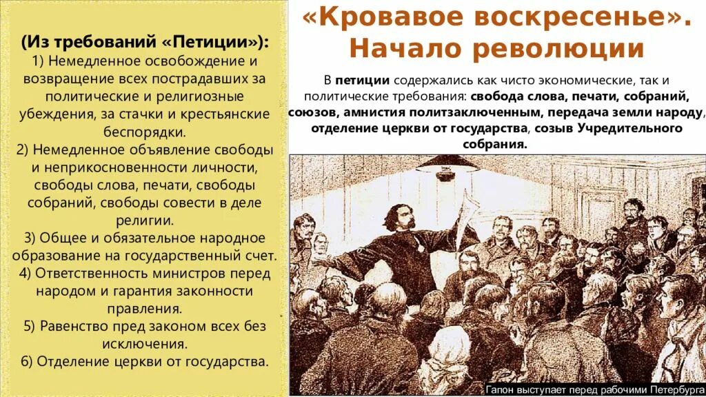 Презентация российская империя накануне революции 9 класс. Революция 1905-1907. Кровавое воскресенье требования рабочих. Первая русская революция кровавое воскресенье. Кровавое воскресенье 1905.