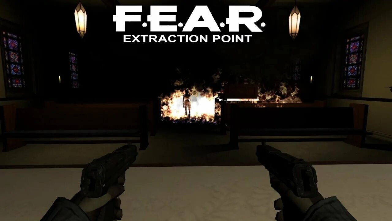 Fear extraction point. Fear extraction point multiplayer gameplay. fear extraction point logo.
