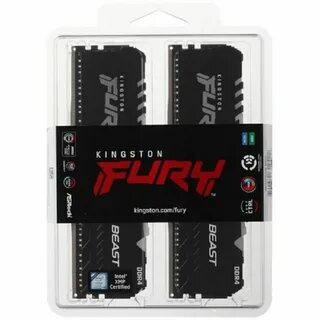 Оперативная память kingston fury beast black rgb