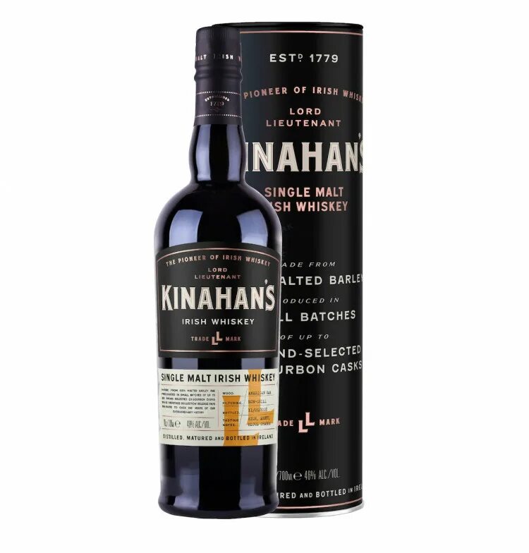 Irish single malt. Kinahans Irish Whiskey 0.7. Виски Кинаханс ЛЛ 0.7Л. Ирландский виски Kinahan's.